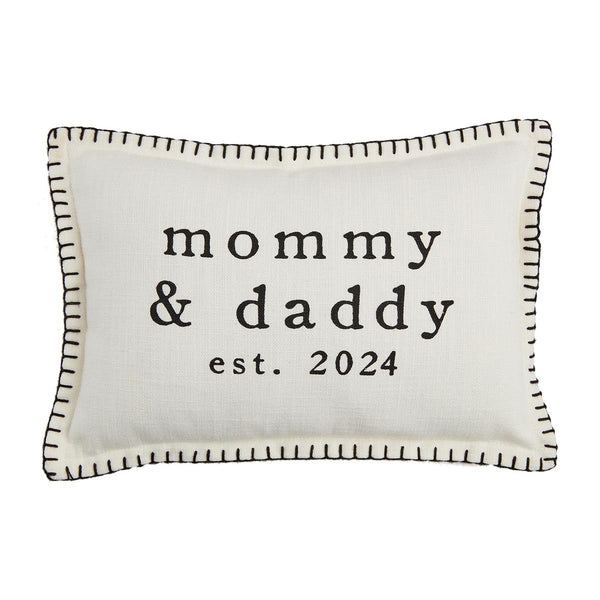 Parent Est. 2024 Pillow