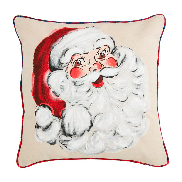 Santa Painted Pillow