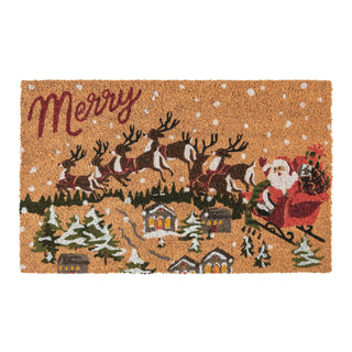 Santa's Sleigh Doormat