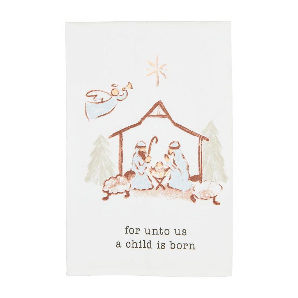 For Nativity Cotton Towel