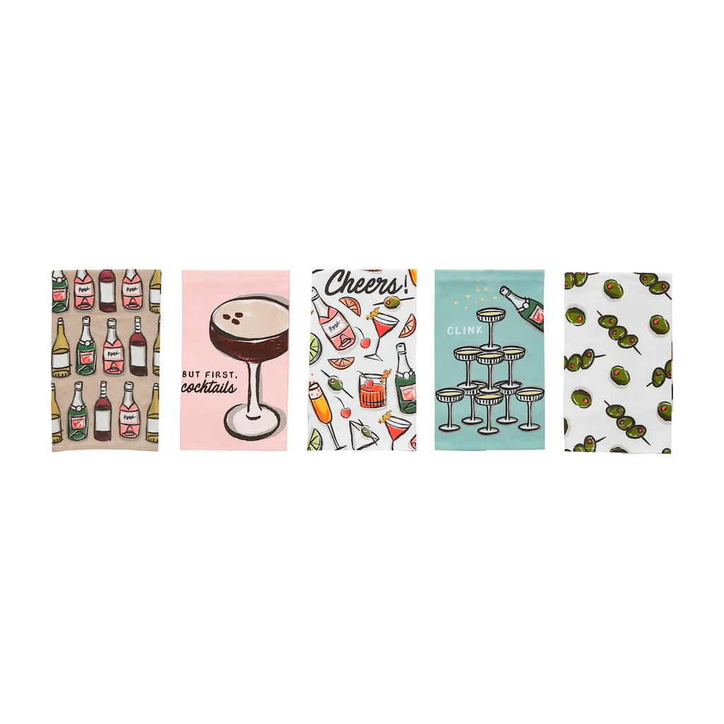 Colorful Bar Towel Set