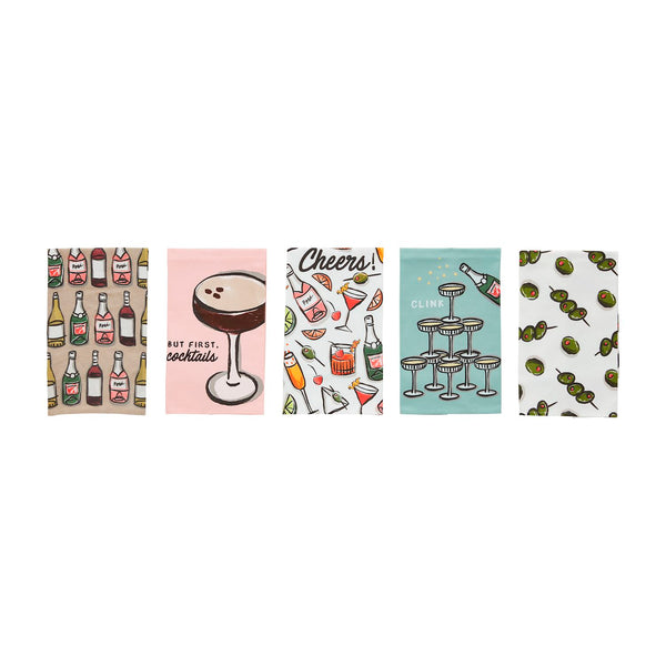 Colorful Bar Towel Set