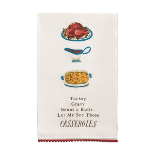 Casserole Thanksgiving Towel