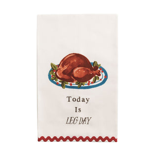 Leg Day Thanksgiving Towel