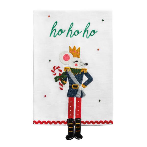 The Nutcracker Embroidered Dangle Towel (Assorted Styles)