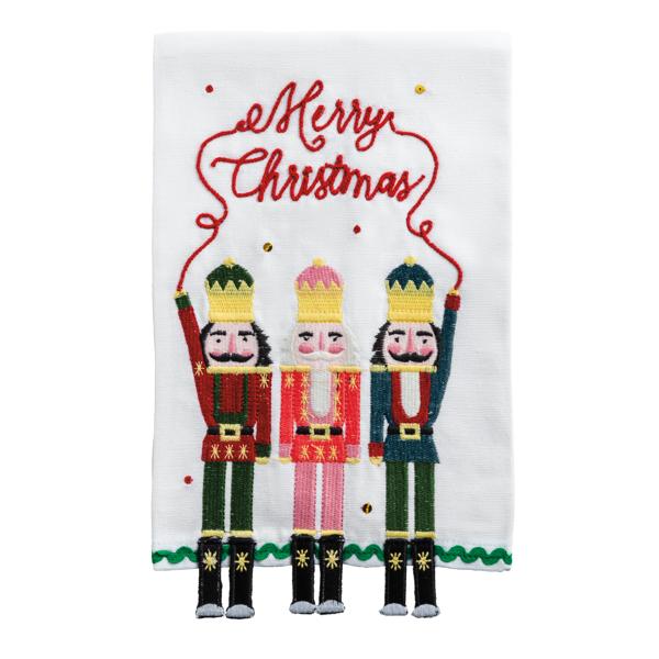 The Nutcracker Embroidered Dangle Towel (Assorted Styles)