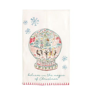 Snowglobe Nutcracker Towel