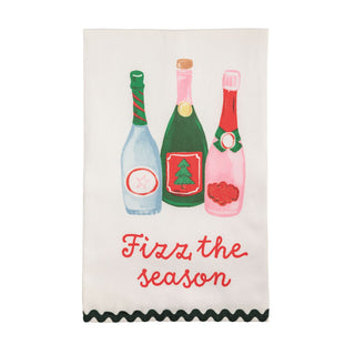 Fizz Season Holiday Bar Towel