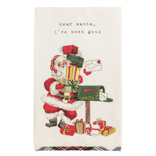 Santa Mailbox Printed Towel