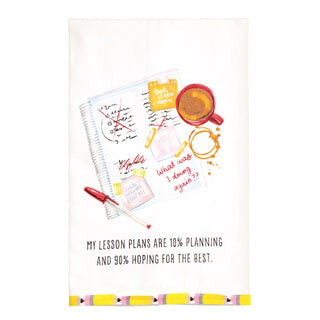 Lesson Plans Teacher Towel