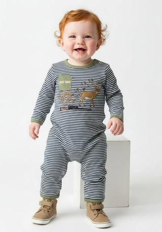 Evening Hunt Applique Romper