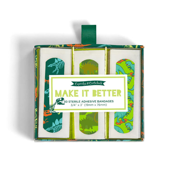 Make it Better 30 Pc Dinosaur Pattern Bandages