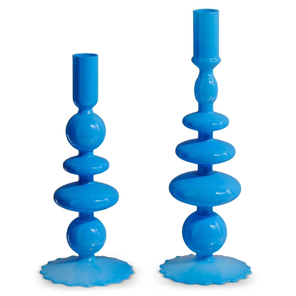 Blue Candlesticks