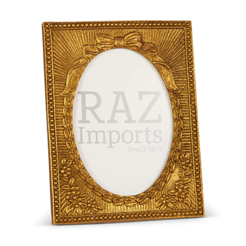 8.5" FRENCH GOLD PICTURE FRAME