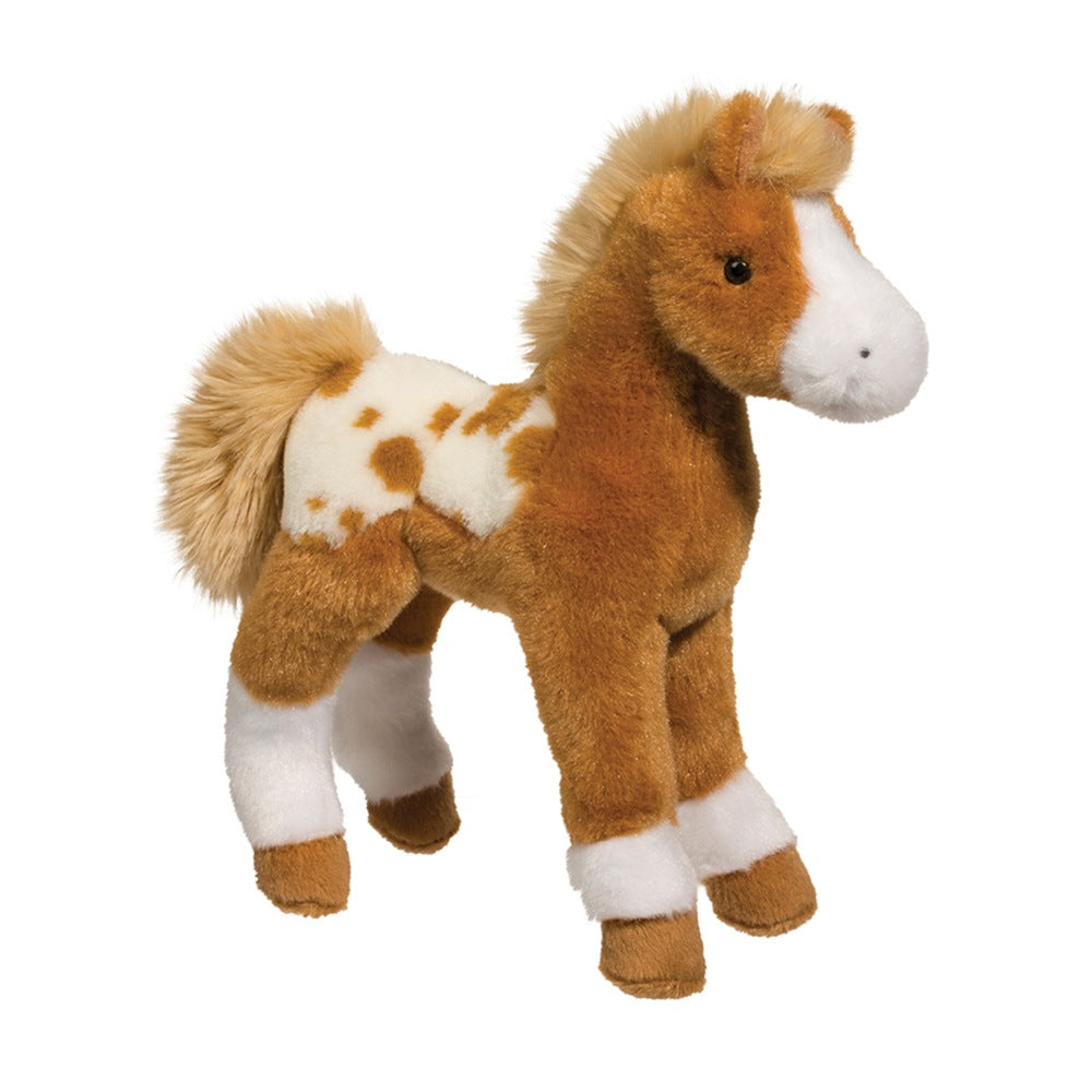 Freckles the Golden Appaloosa Foal Plush