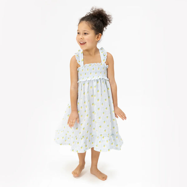 Lovely Lemons Sundress and Bloomer (Sizes 5/6 and 7/8 are Dress Only)