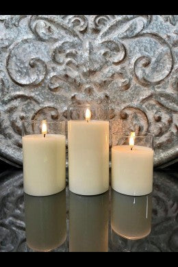 Classic Faux Candle- Ivory