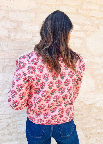 Jago Jacket in Bubblegum Pink