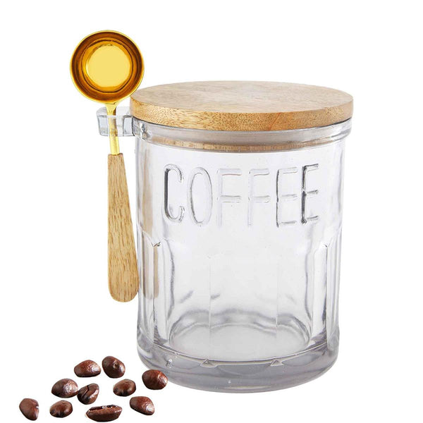 Coffee Glass Canister