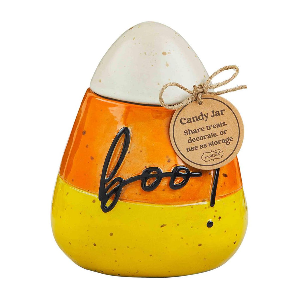 Candy Corn Candy Canister