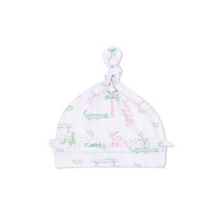 Pretty Golf Ruffled Knotted Hat