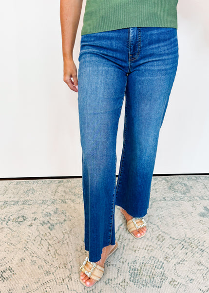 Meg High Rise Fab Ab Wide Leg