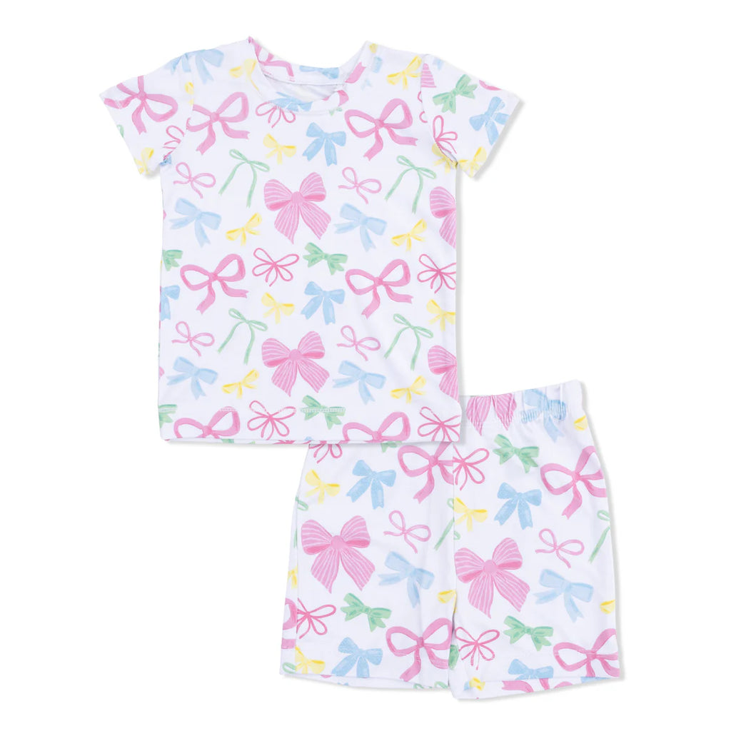 Sweet Bows Short Loungewear Set