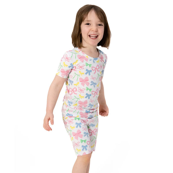 Sweet Bows Short Loungewear Set