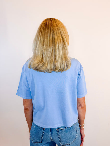 Maddox Tee - Pigment Skyway