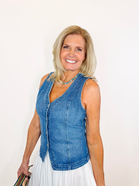 Porto Denim Vest