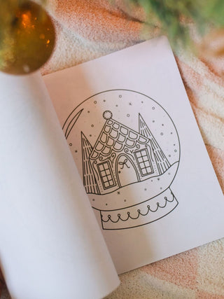 Cozy Christmas Coloring Book