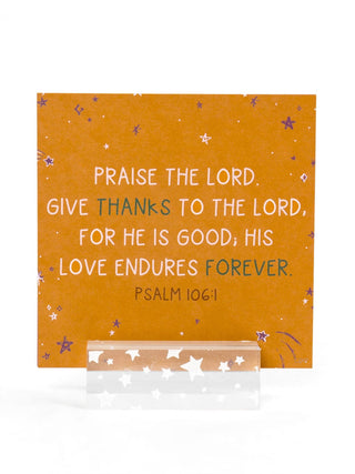 Verses for Gratitude Desk Card Set
