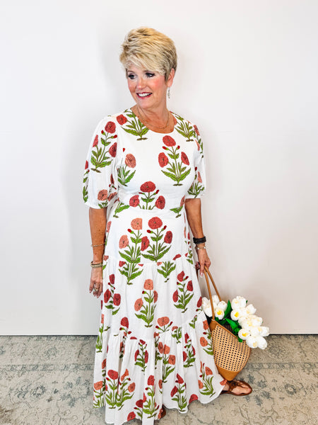 Rose Dandelion Parker Dress