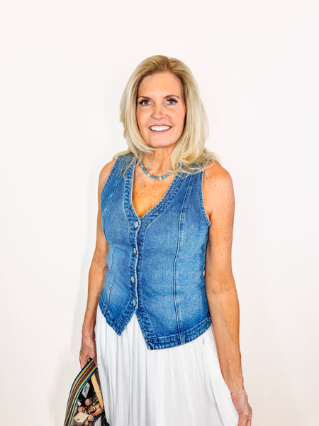 Porto Denim Vest