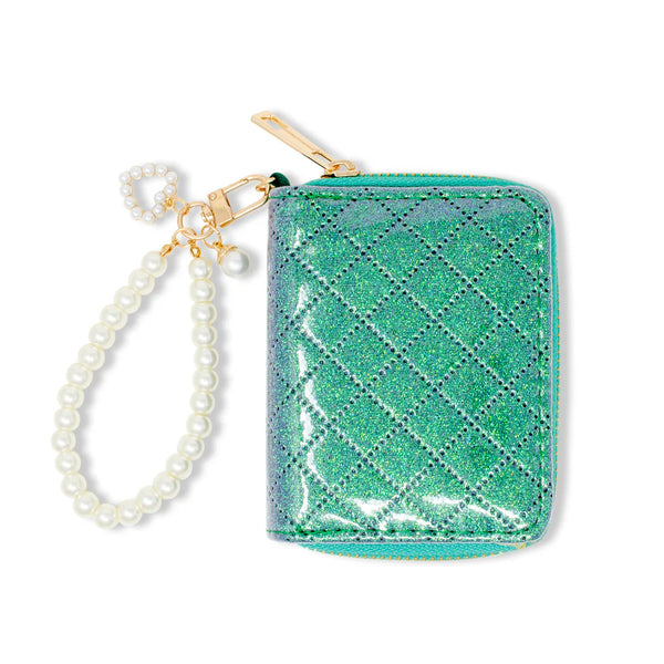 Zomi Wristlet Sparkle Quilted