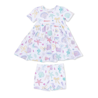 Beach Days Twirly Dress with Shorts