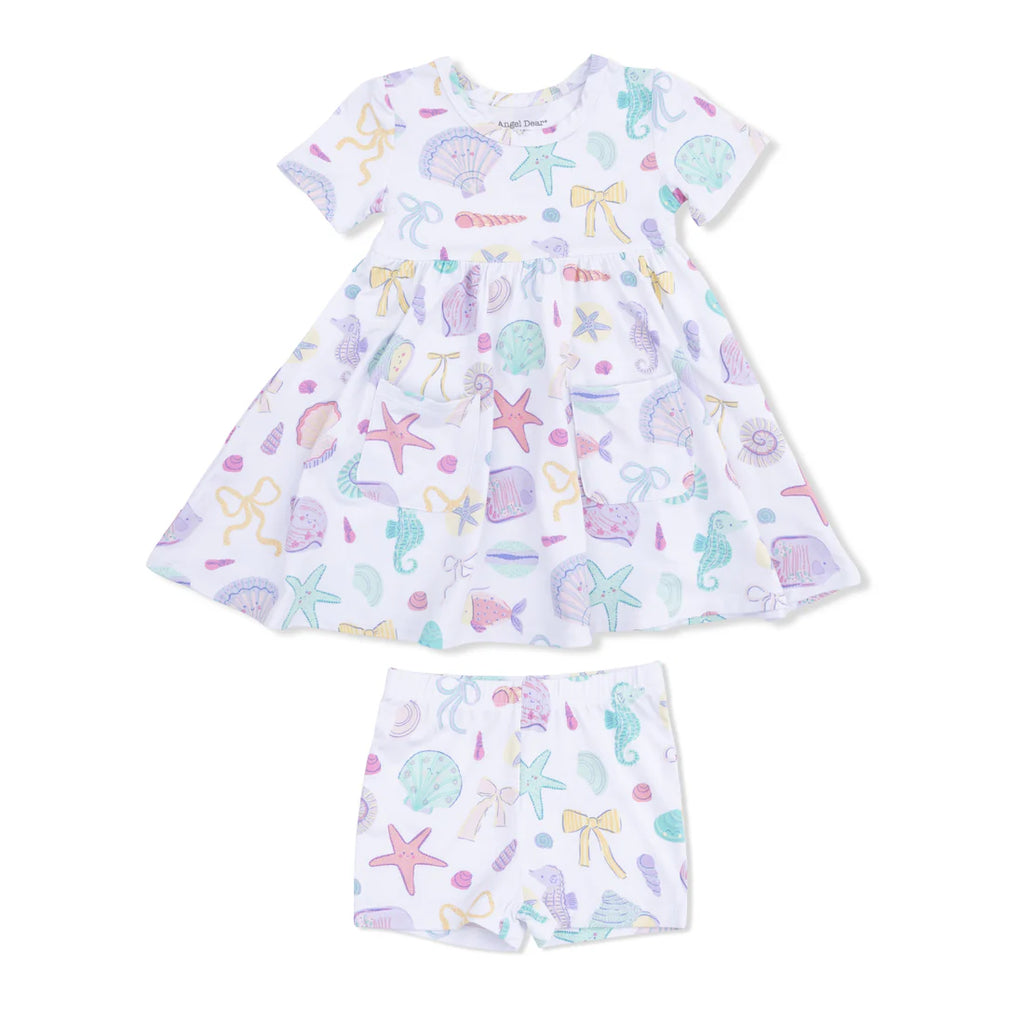 Beach Days Twirly Dress with Shorts