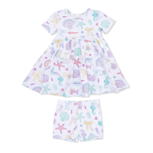Beach Days Twirly Dress with Shorts