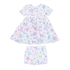Beach Days Twirly Dress with Shorts