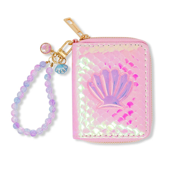 Zomi Wristlet Shiny Seashell Mermaid