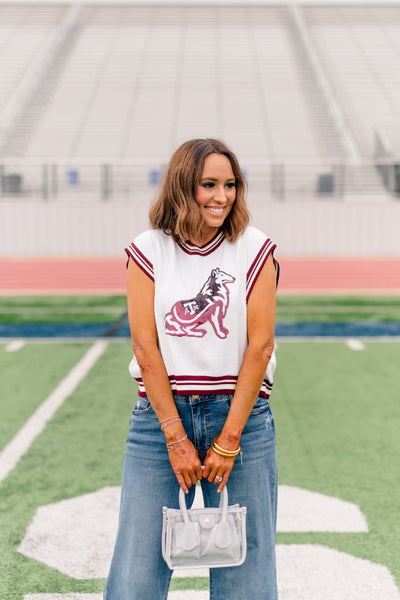 Texas A&M Sequin Mascot Tank