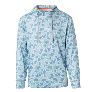 Saltwater Camo Performance Hoodie