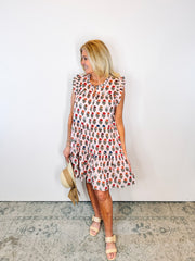 Multi Flower Drop Kalani Dress