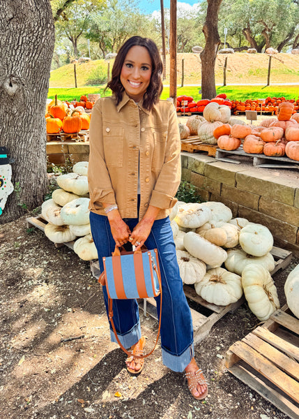 Barb Jacket in Caramel