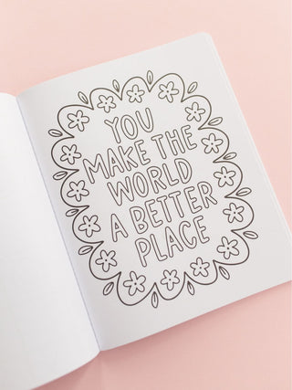 Bows & Blooms Coloring Book