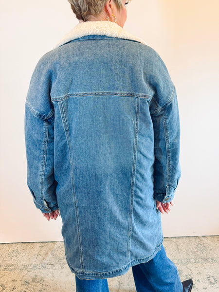 Dallas Jacket in Pool Wave