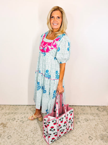 Aurora Sage Dress