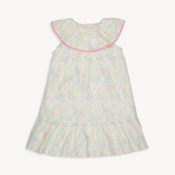 MAGNETIC ME HOPPY GARDEN COTTON SLEEVELESS DRESS