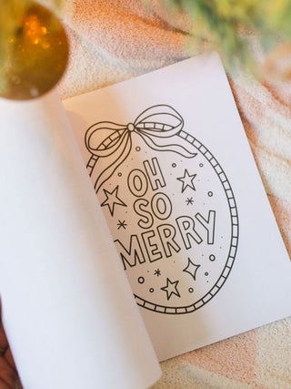 Cozy Christmas Coloring Book