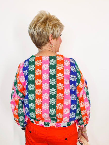 Rainbow Daisy Jacket